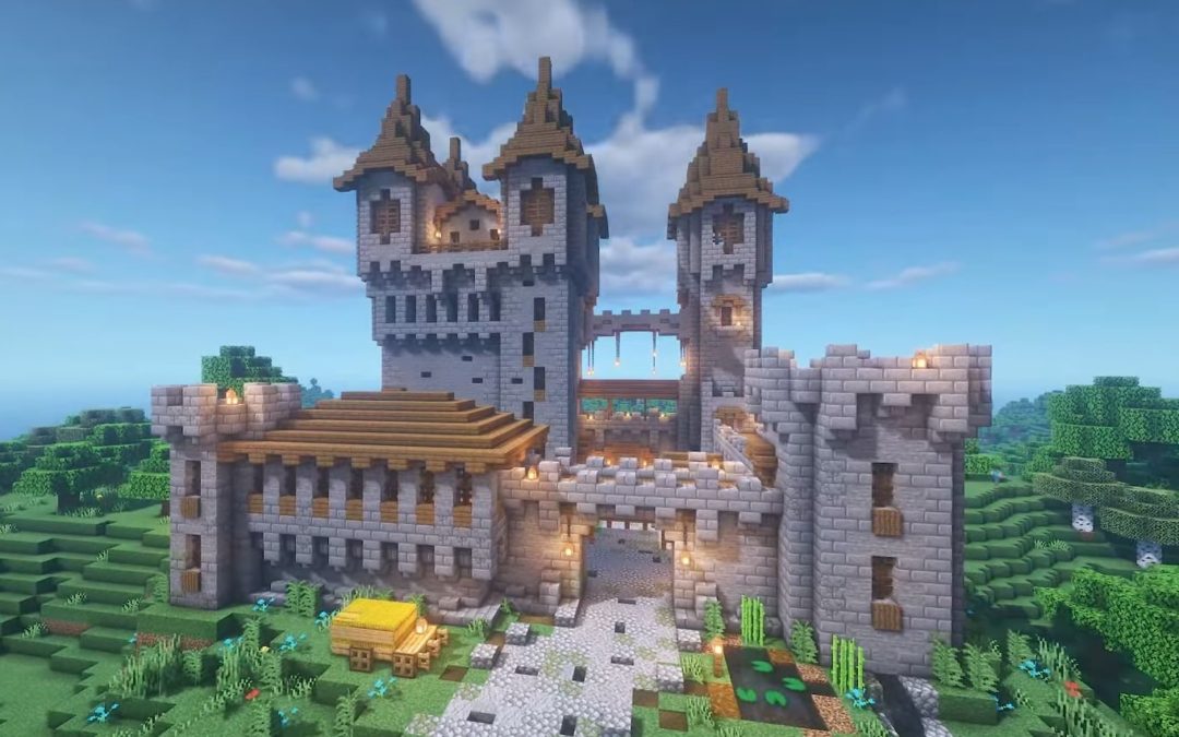 How To Build A Castle In Minecraft Using Blueprints - Onetechspot