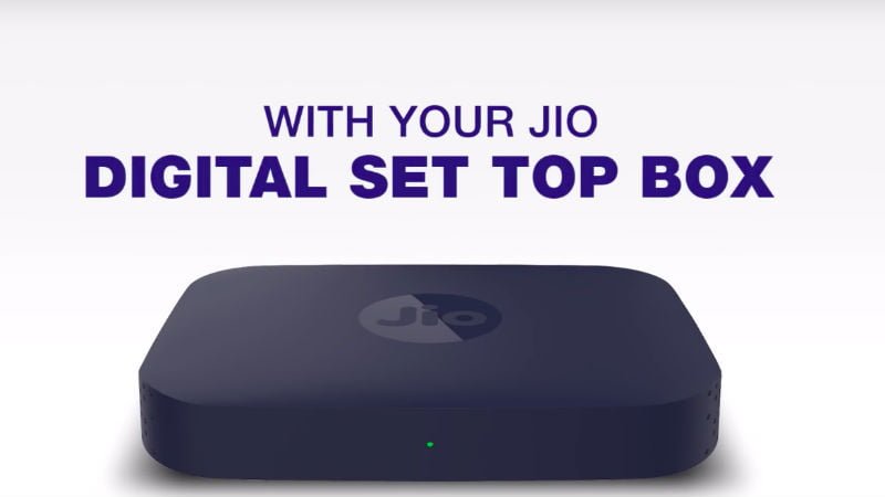 JIO Fiber set-top box