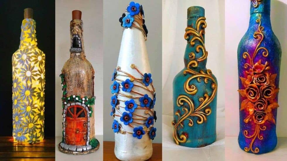 Bottle Art :Turn The Trash Into Art - Onetechspot